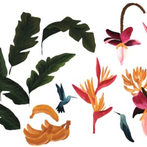 Fe Yamamoto - Flor de bananeira - Branco