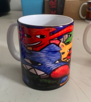 caneca batalha rap - Dan Mabe