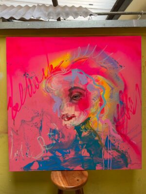 Dal - Retrato em Pink