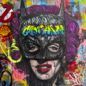 Richard - Marilyn Pop Art Purple Hair