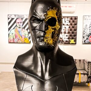 Richard - Escultura Batman Metal Gold Black