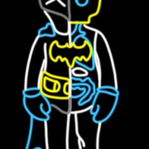 Richard - Obra Kaws Batman Espelho Neon
